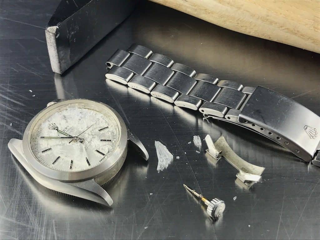 rolex-replica-distrutto