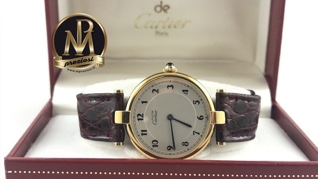 Cartier usati Milano | Must De Cartier Vermeil 590003 | M.P Preziosi Milano