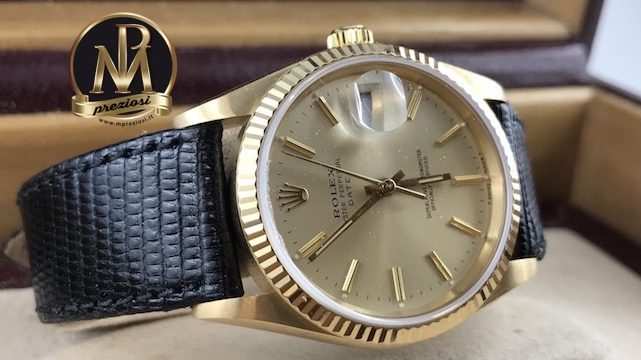 Rolex Date 15238 oro 18kt B\u0026P | Orologi usati Milano | MP preziosi orologi