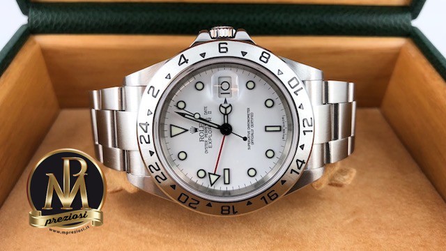 Rolex Explorer II 16570 quadrante bianco Milano | Orologi usati Milano