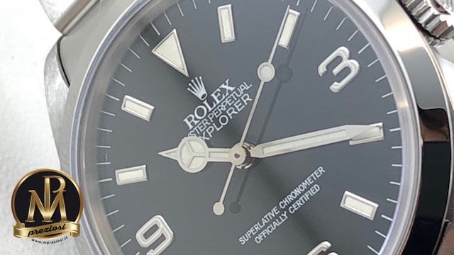 Rolex Explorer I 14270 | Rolex usati Milano | Orologi usati di M.P Preziosi