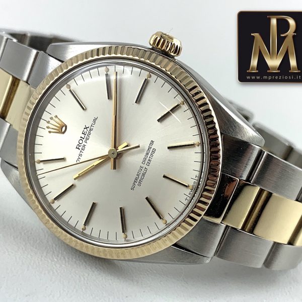 Rolex Oyster Perpetual 1005 acciaio oro