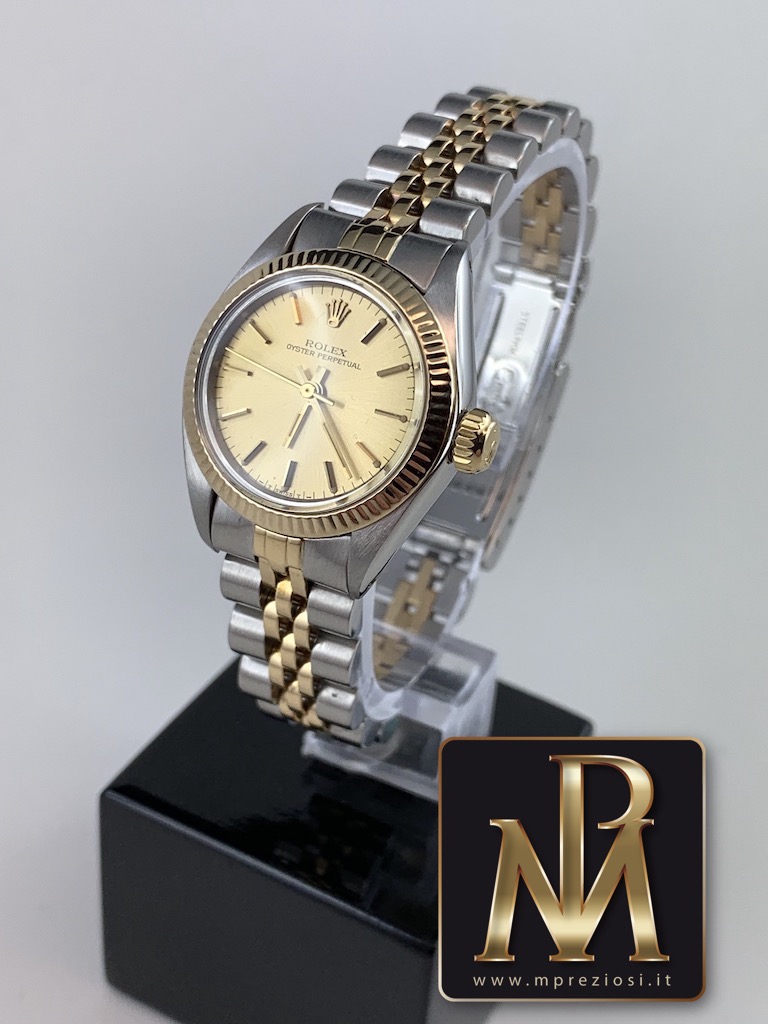 Rolex Oyster Perpetual 6917 Acciaio E Oro Rolex Usati Di M P Preziosi