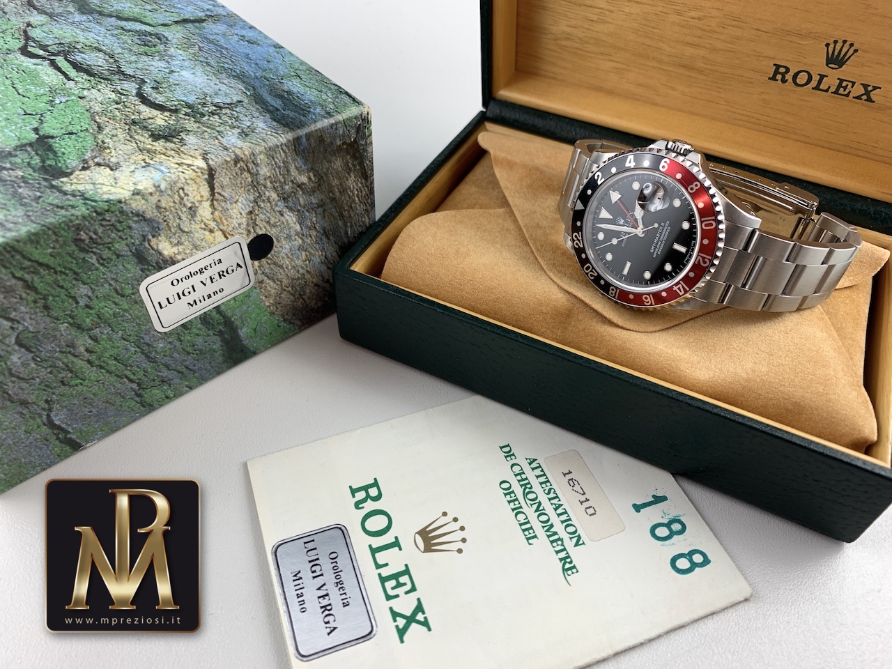 Rolex GMT Master 16710 coke garanzia Verga Rolex usati di M.P preziosi