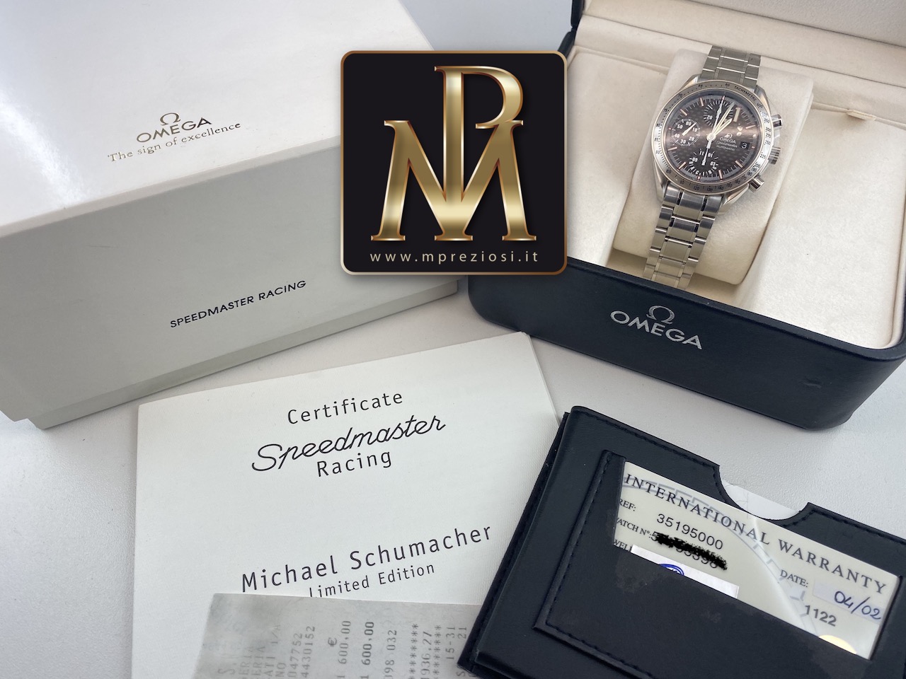 Omega Speedmaster 35295000 Day date limited Racing NOS Omega