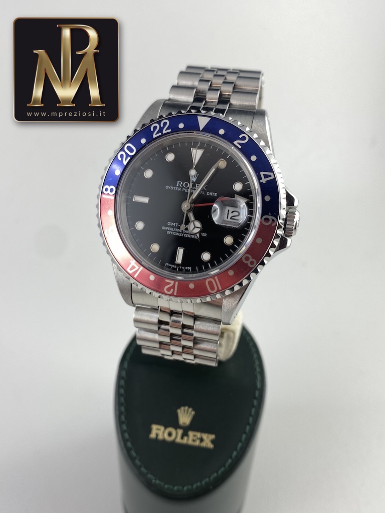 Rolex GMT Master 16700 Pepsi Jubilè Rolex usati di preziosi