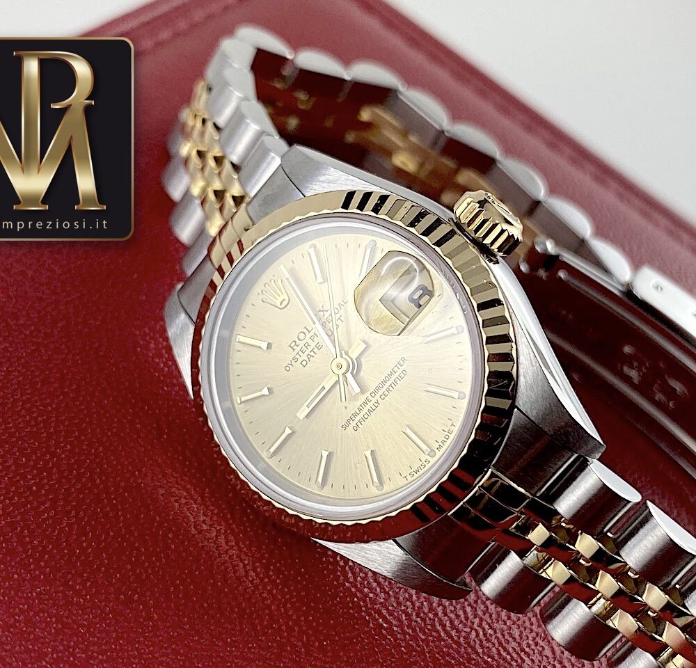 rolex datejust lady 69173 jubilè mpreziosi orologi5