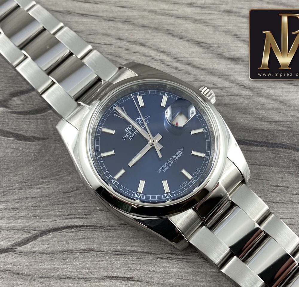 Rolex datejust 116200 usato mpreziosi orologi