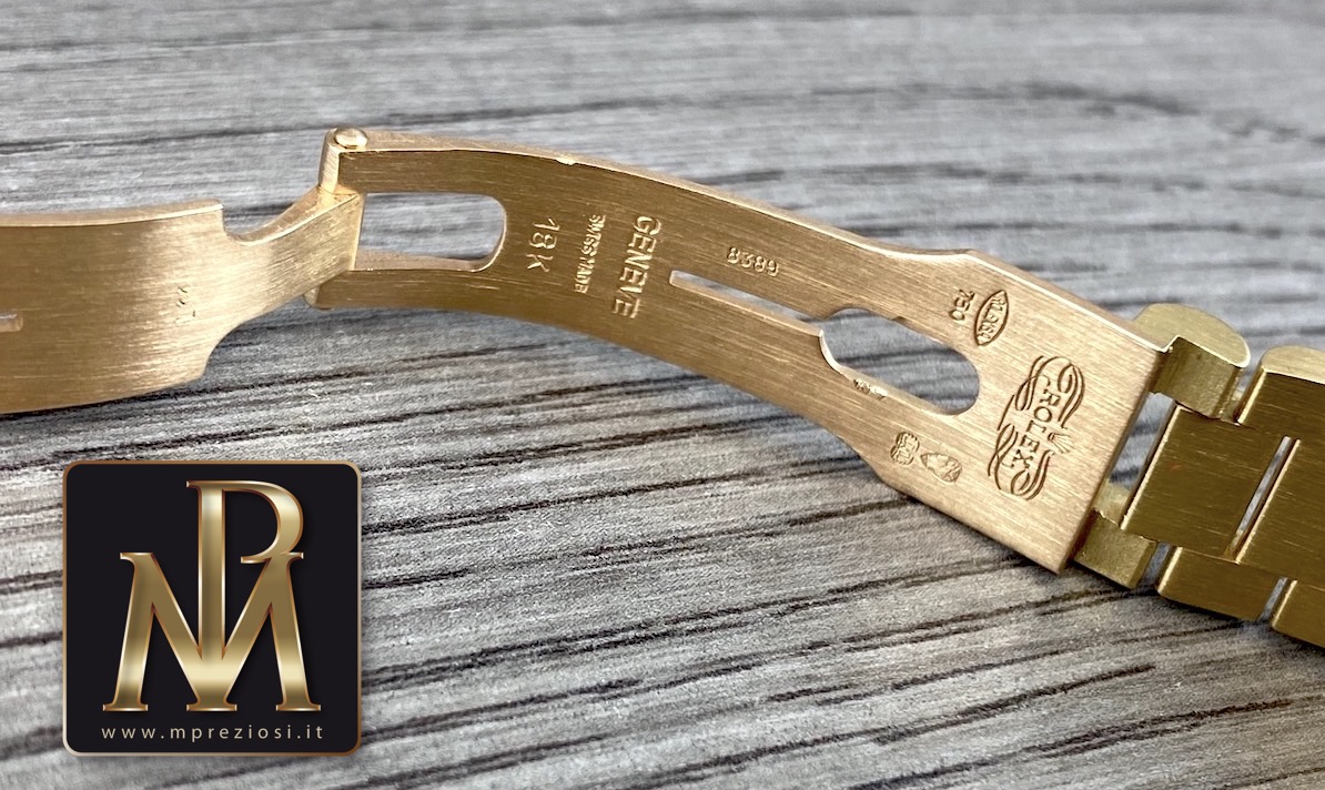 Rolex oyster perpetual 67518 18kt bracciale president pari al nuovo