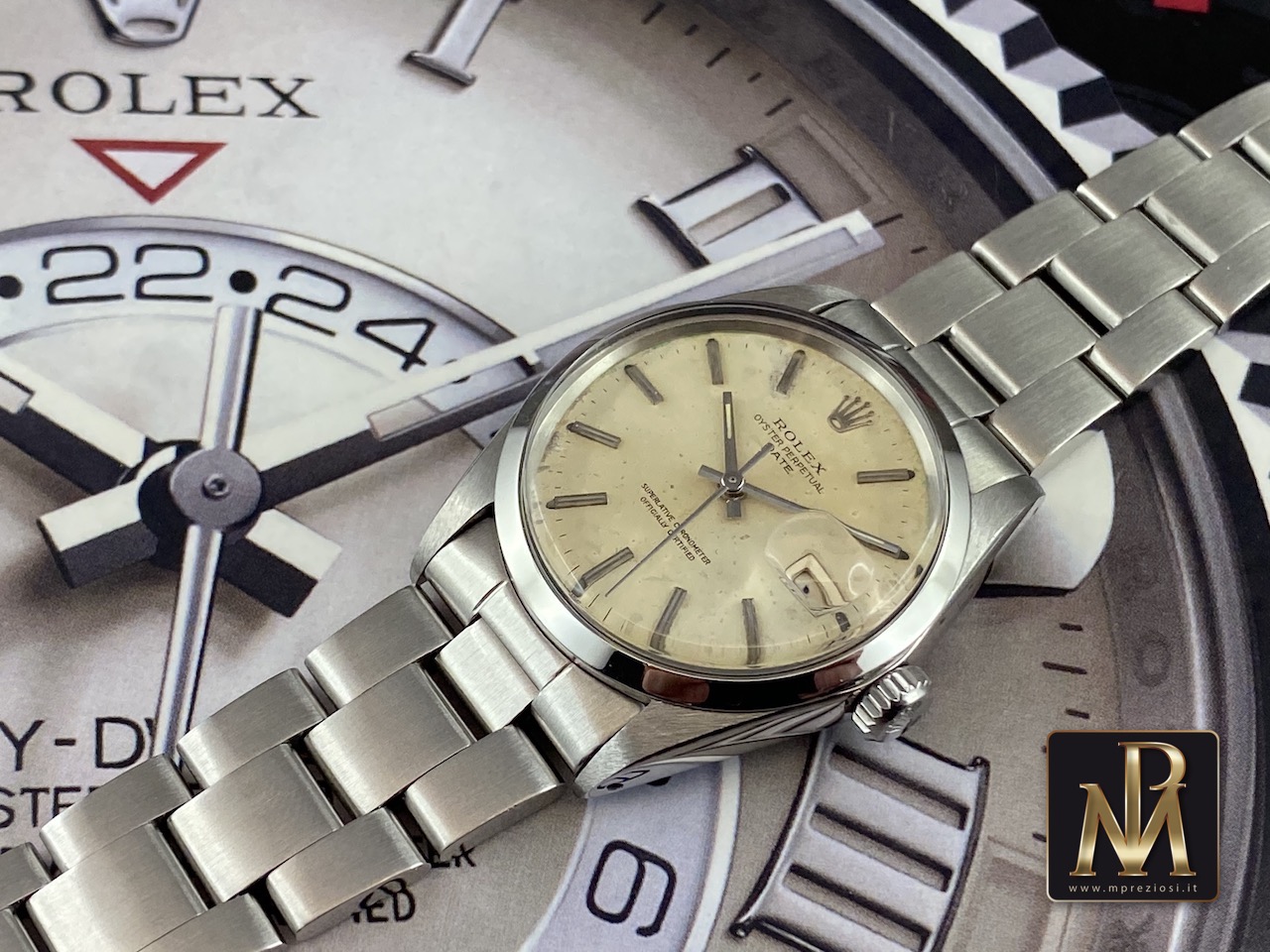 Rolex Date vintage 1500 Rolex usati di M.P Preziosi