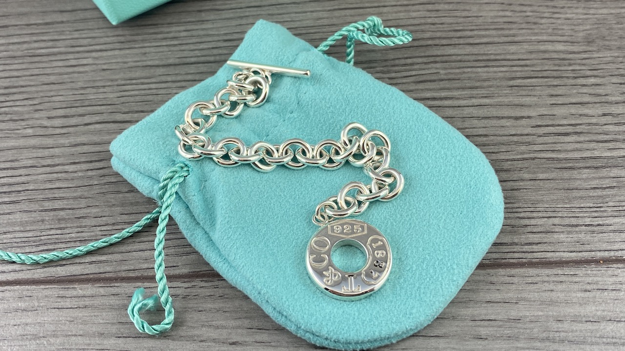 Bracciale Tiffany \u0026 Co 1837 con scatola | Gioielli usati di M.P Preziosi