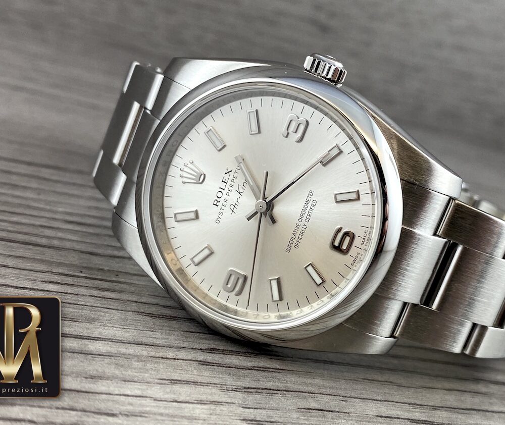 Rolex Airking 114200 mpreziosi orologi milano3