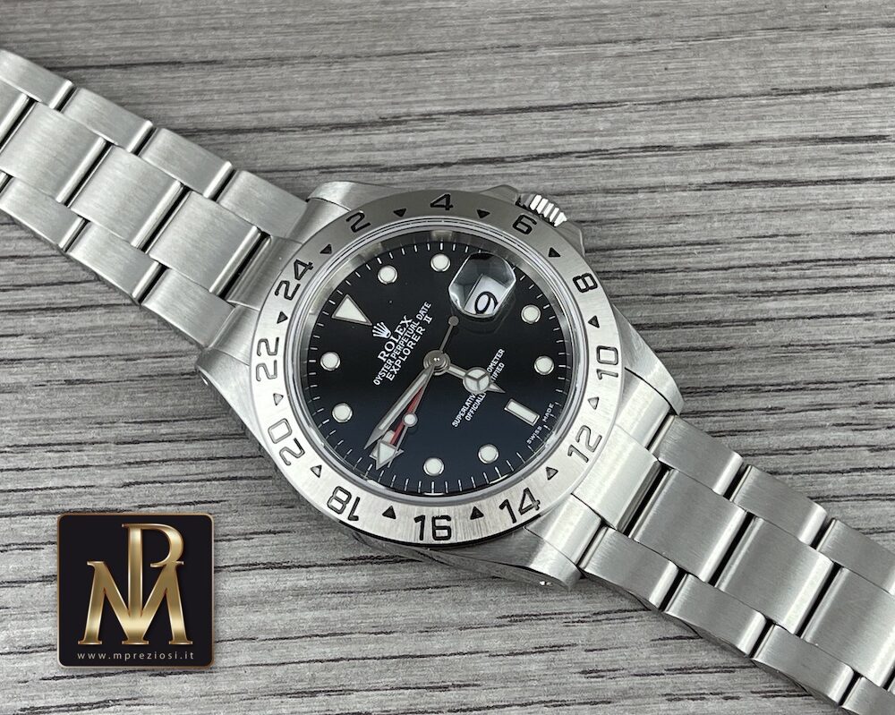 Rolex explorer II 16570 serial Y full set mpreziosi orologi segrate