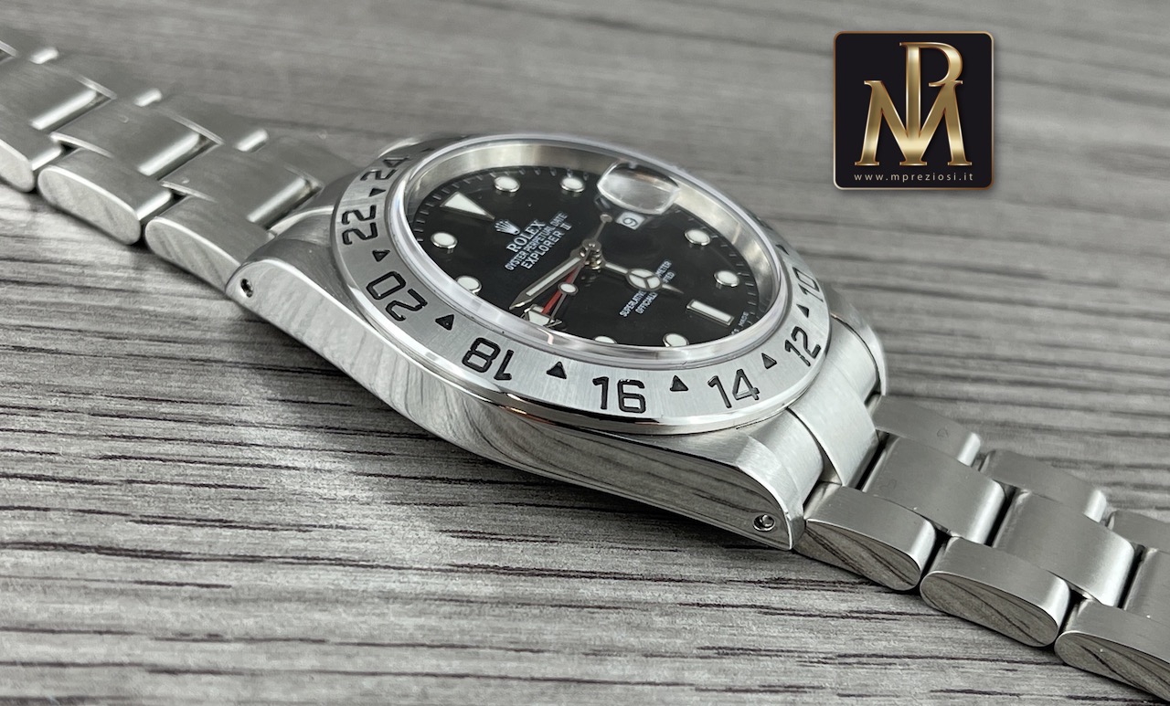 Rolex Explorer II 16570 full set Rolex usati di Preziosi