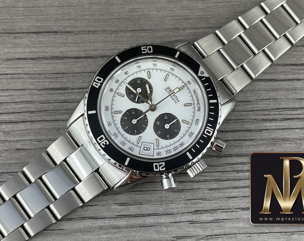 Zenith deluca first series porcelain dial ref 01.0040.400