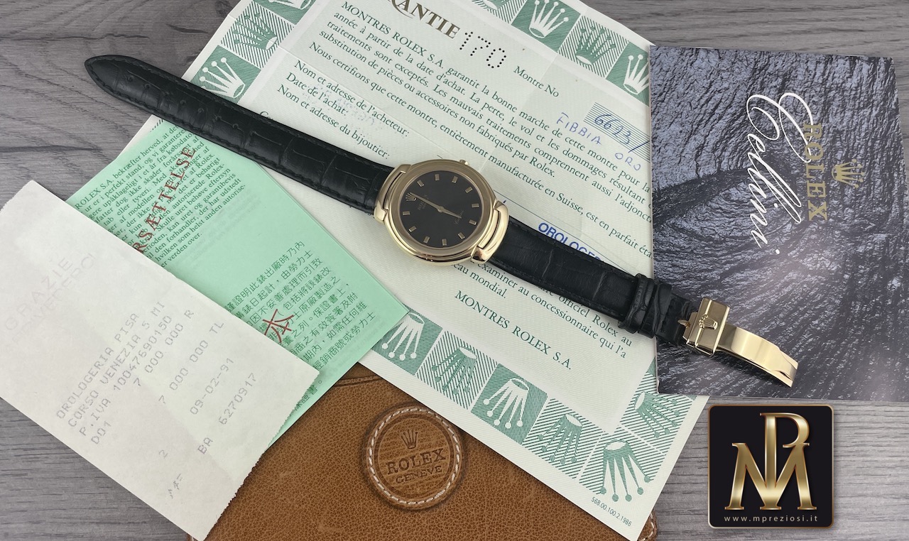 Rolex Cellini 6623 18kt gold 37mm Rolex usati di Preziosi