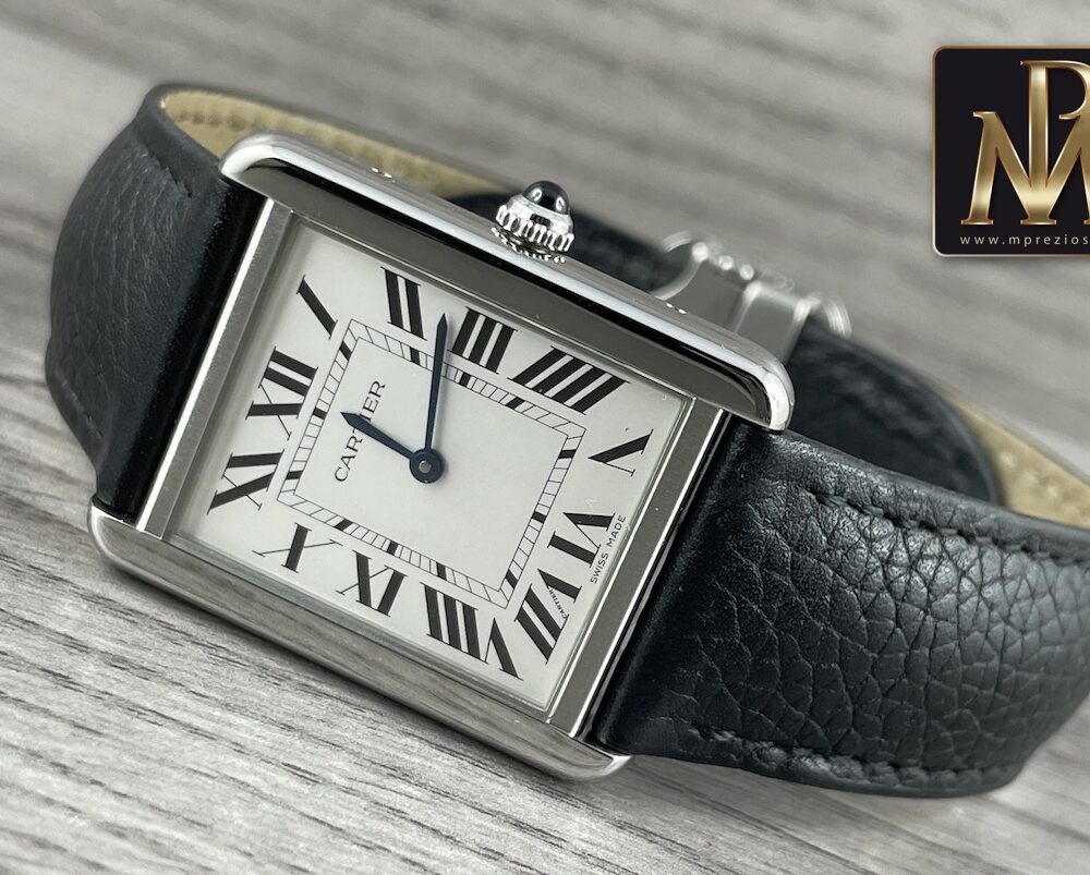 Cartier Tank Solo 3169 pari al nuovo scatola e garanzia