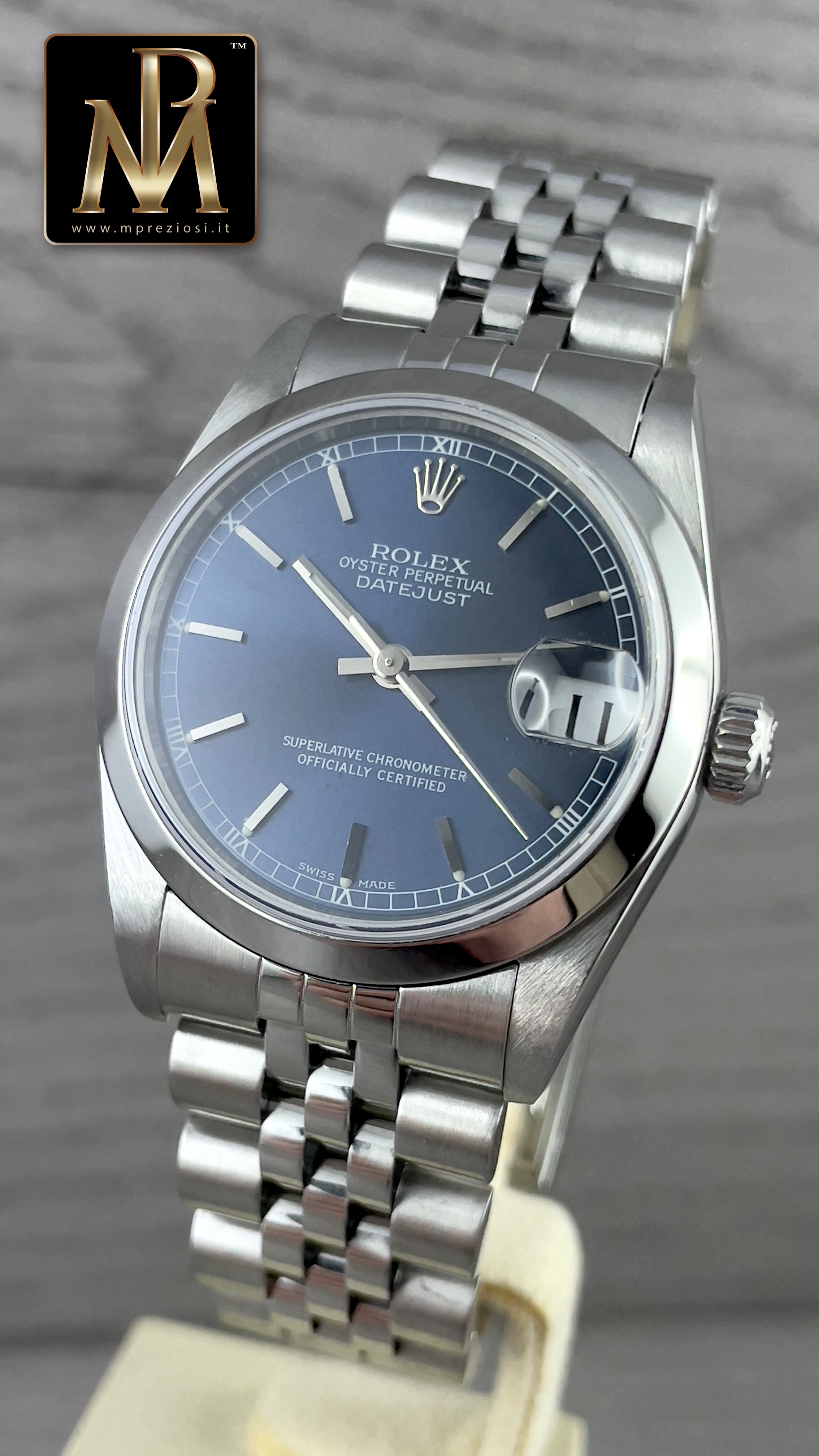 Rolex Datejust 78240 31mm con garanzia Rolex usati di mpreziosi
