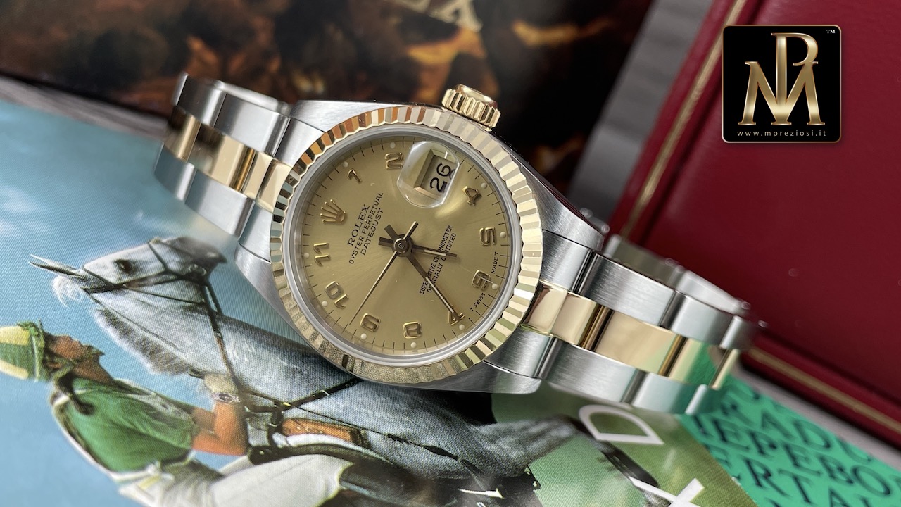 Rolex Datejust Lady 69173 scatola e garanzia Rolex usati di