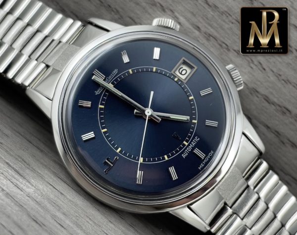 Jaeger LeCoultre Memovox E875 blue dial collector condition