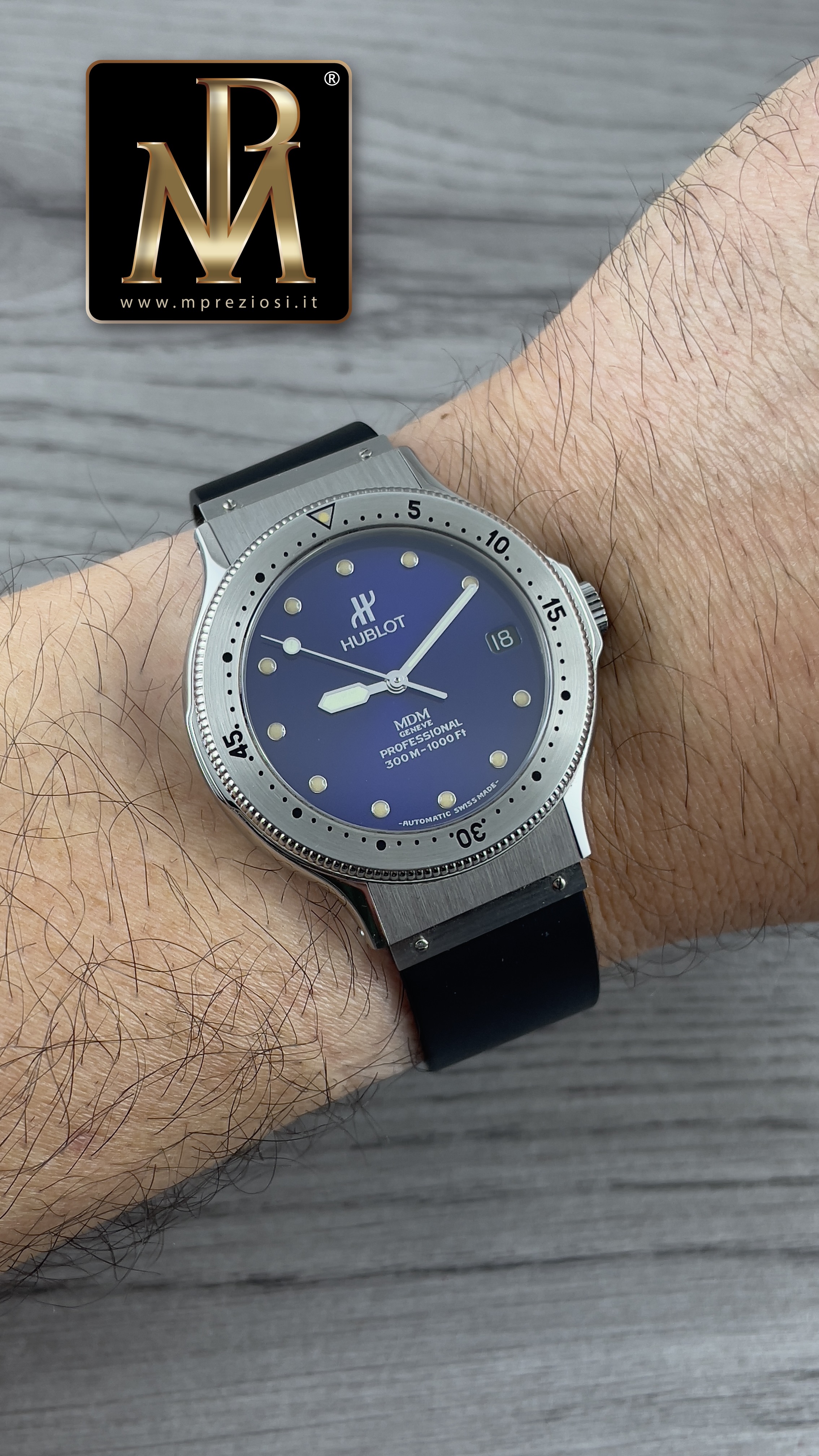 Hublot MDM Automatic Diver 1553.1 Orologi Hublot usati Milano