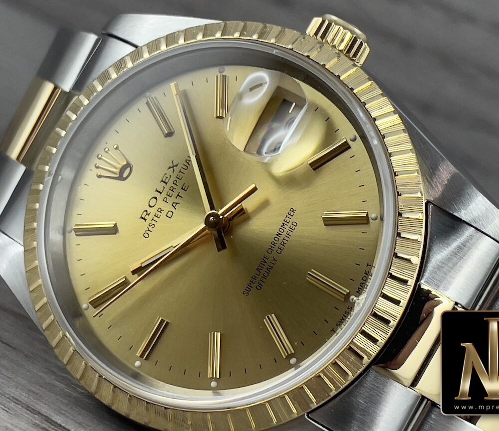 Rolex 15223 acc oro box and papers mpreziosi