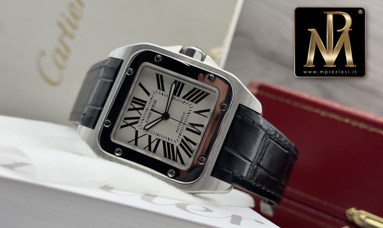 Cartier Santos XL 100 2656 full set mpreziosi