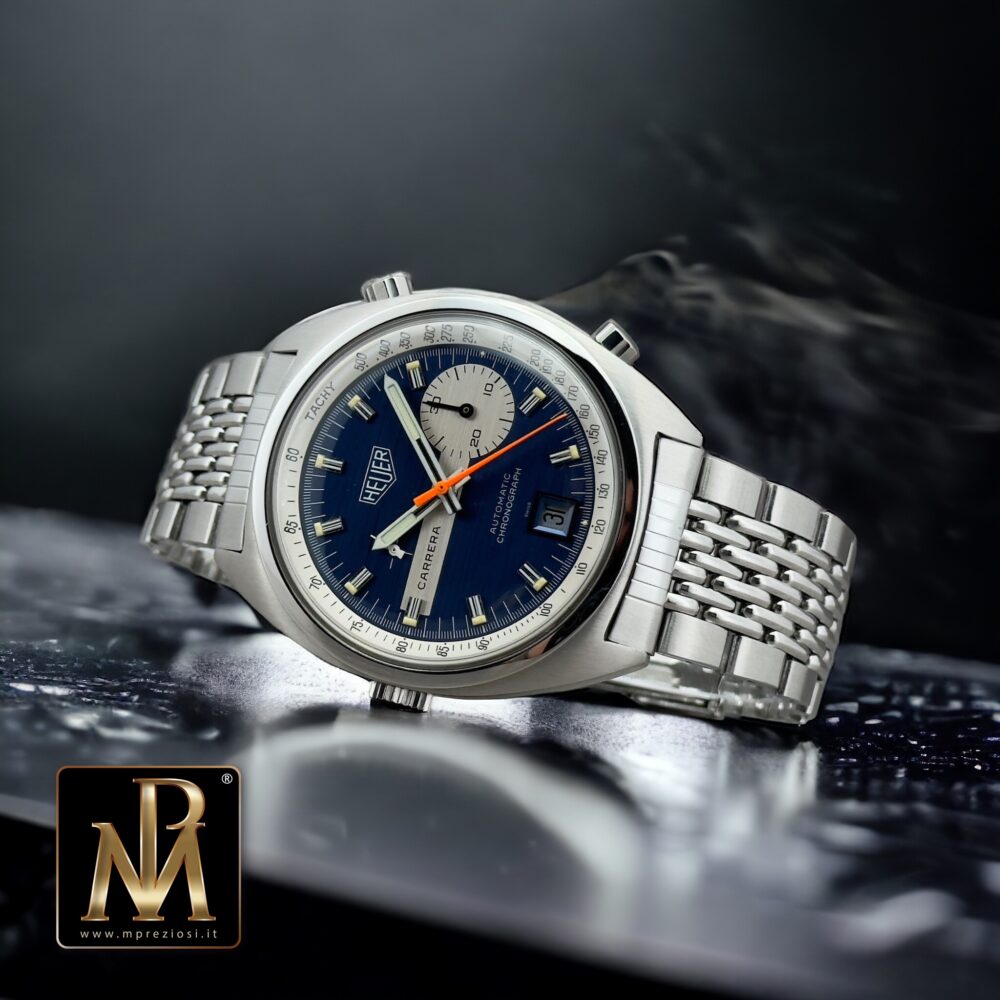Heuer Carrera 1553N Gay Frères bracelet mpreziosi segrate