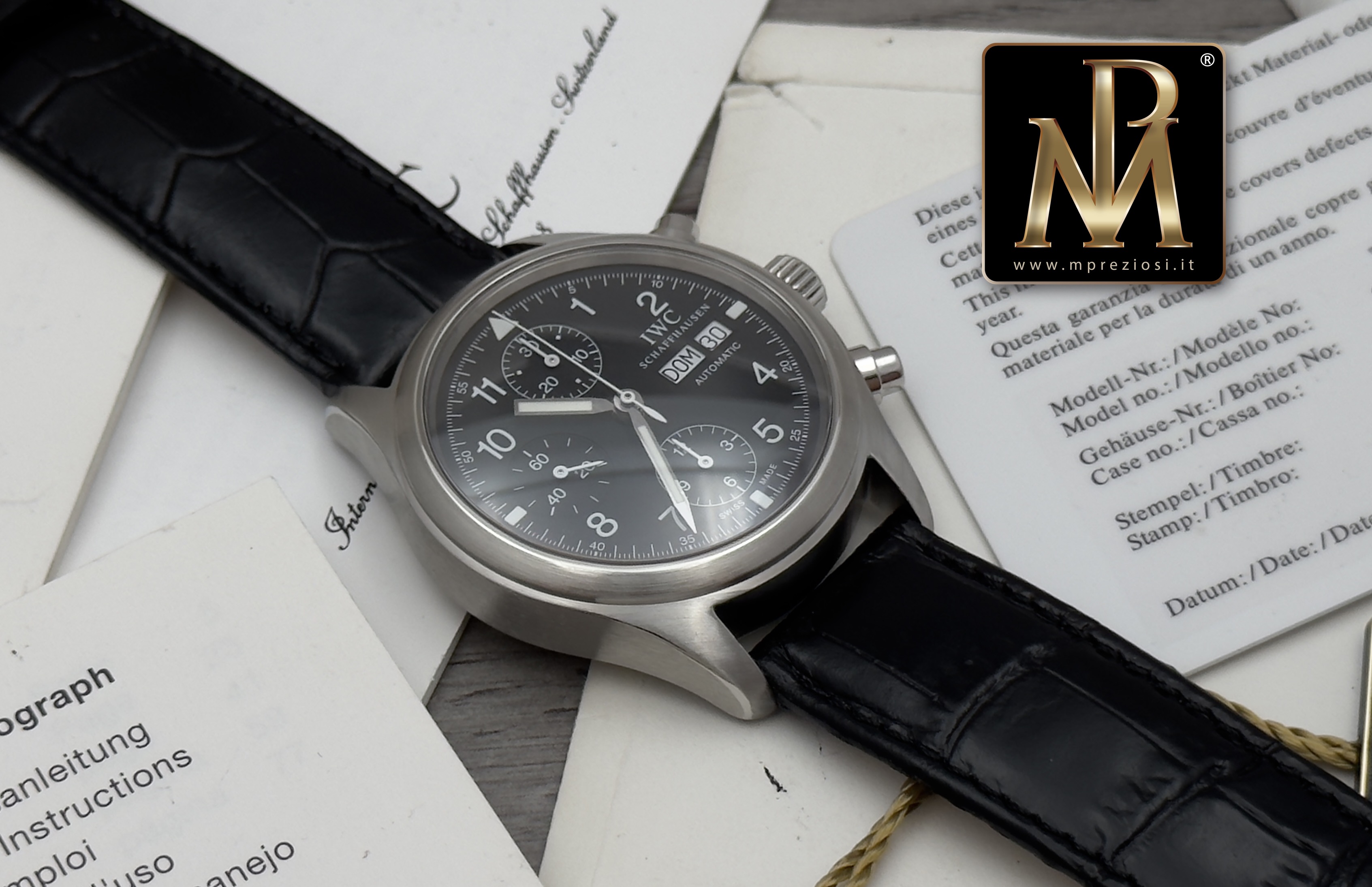IWC Pilot Chronograph 3706 automatic Compro orologi usati Milano - Main Image