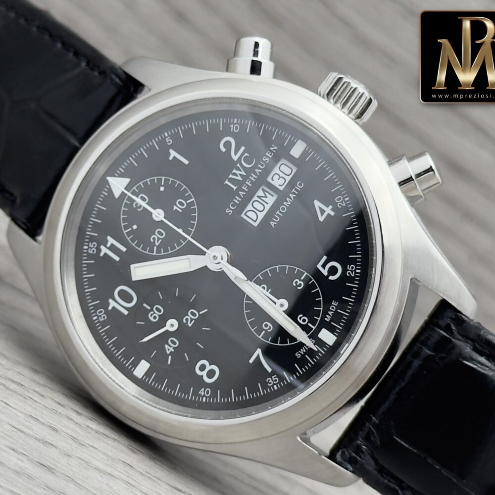 IWC Pilot Chronograph 3706 automatic full set9