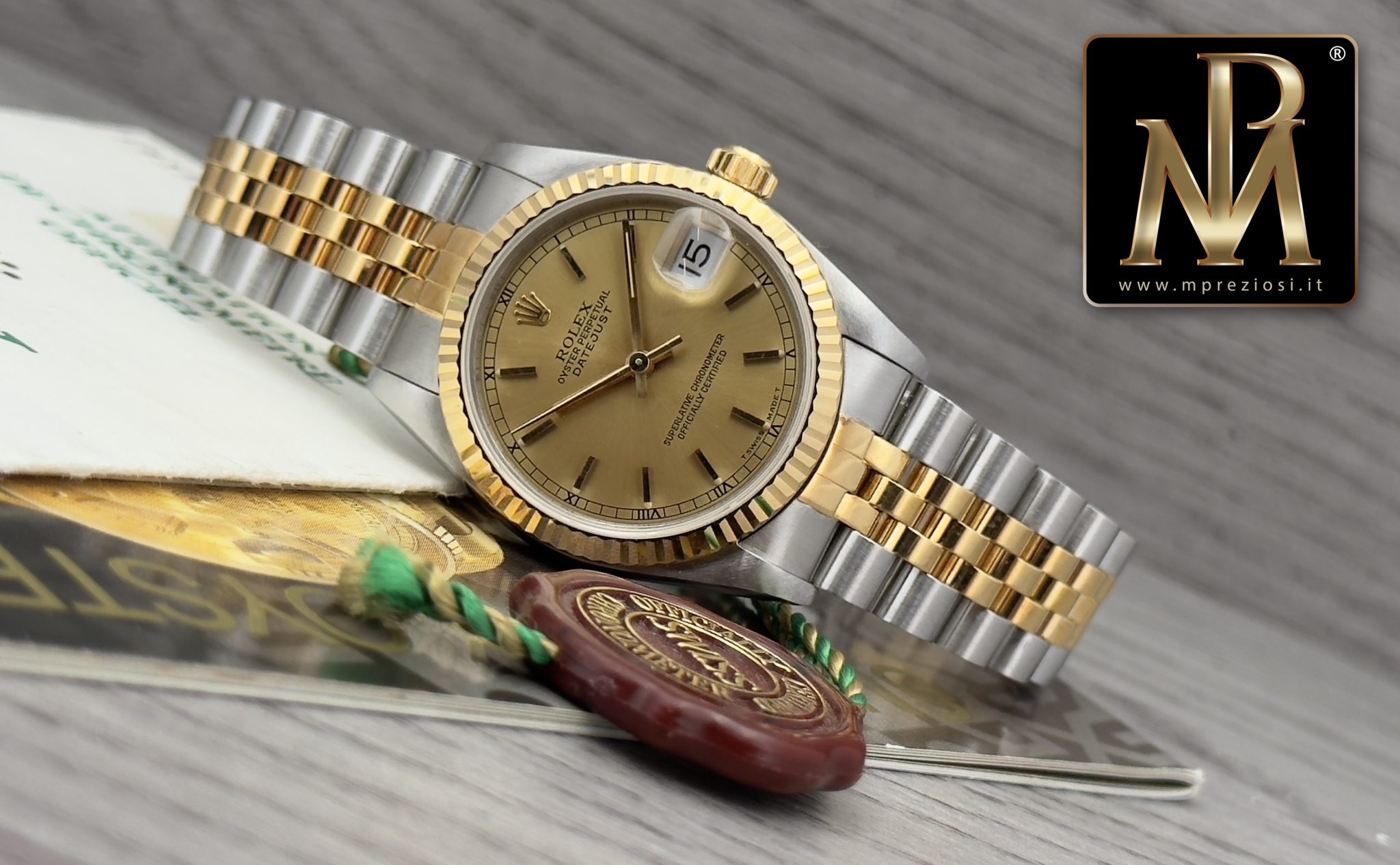 Rolex Datejust 68273 con garanzia rolex