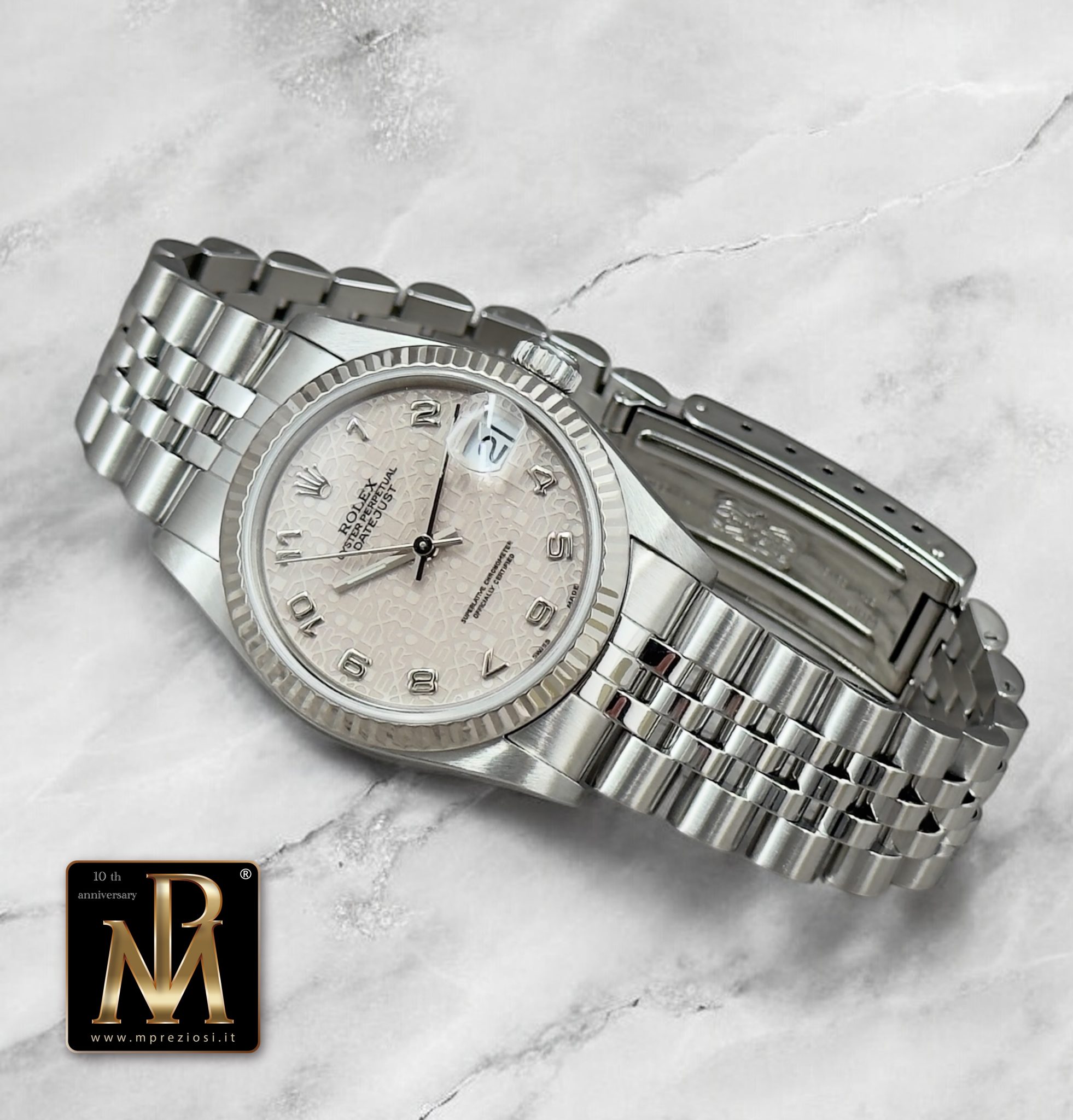 Rolex datejust 68274 31mm jubilee dial