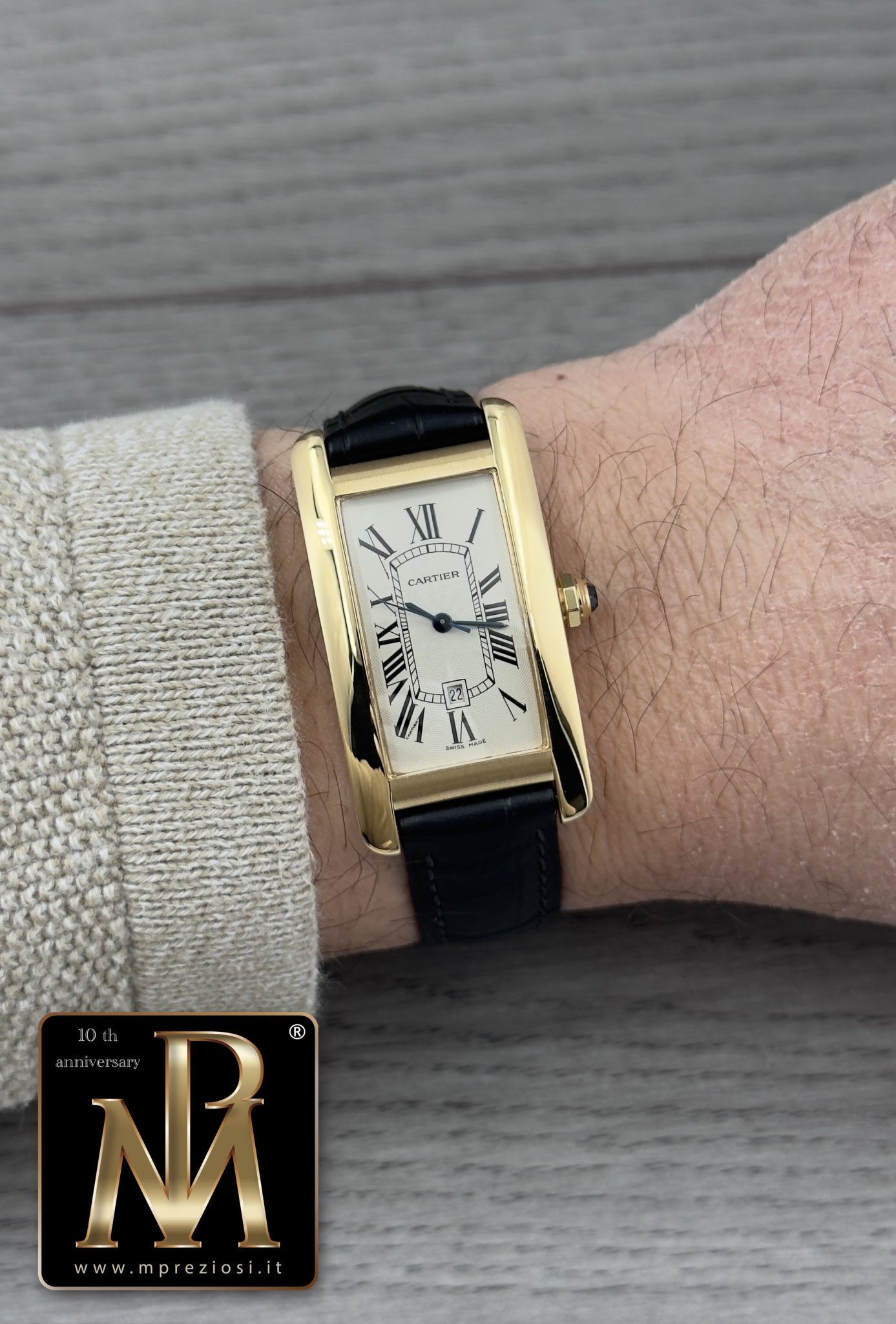 Cartier tank americaine 2483 full set