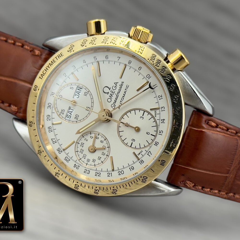 Omega Speedmaster Daydate acciaio oro 375.0054