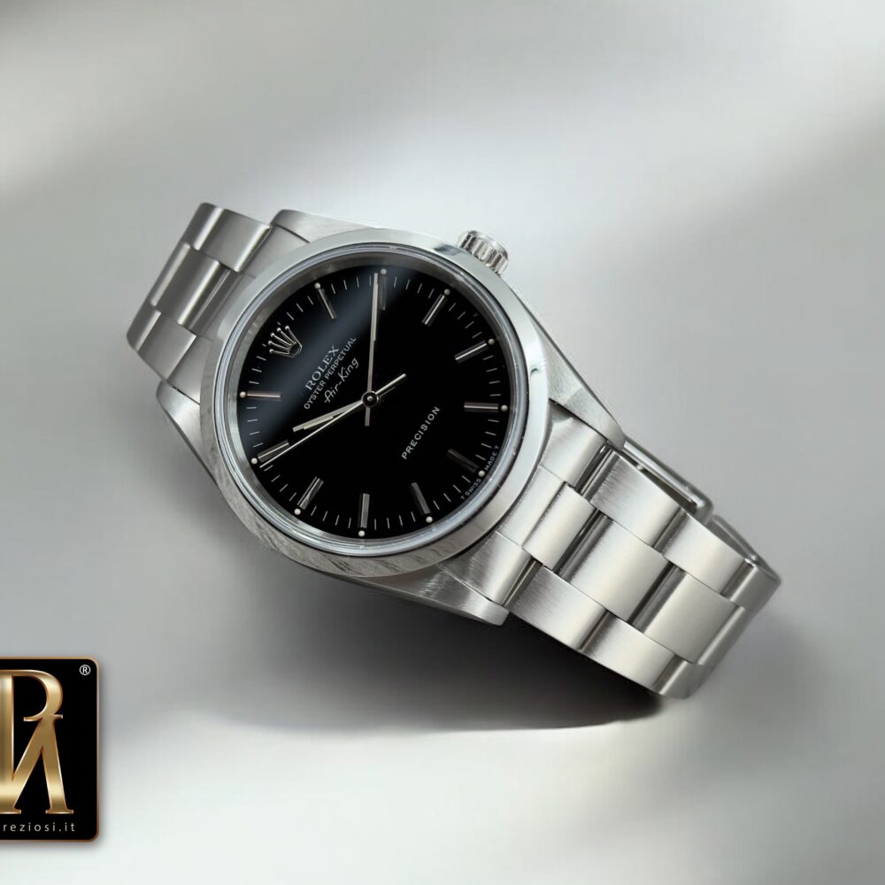 Rolex Airking 14000 black dial