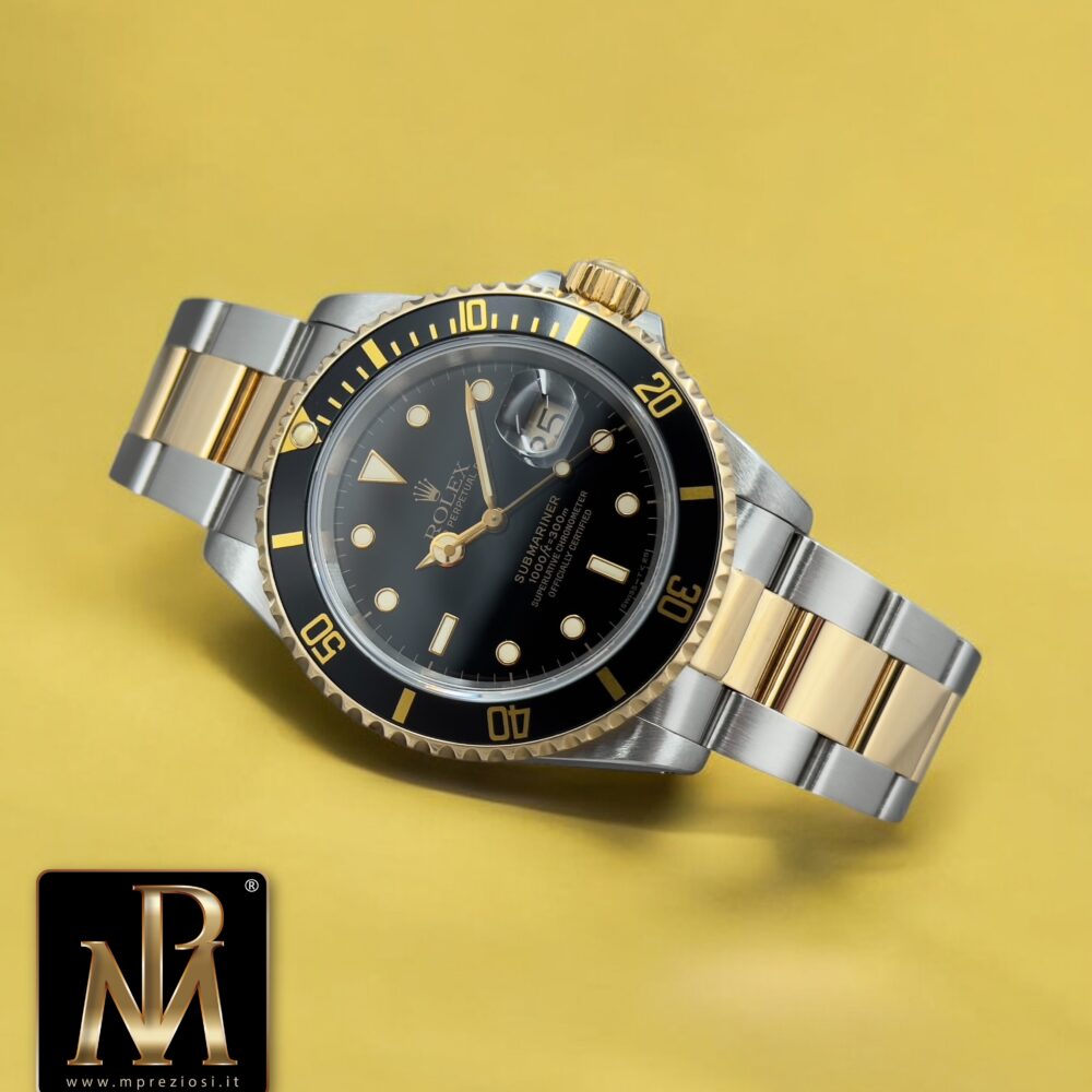 Rolex Submariner 16613 acciaio e oro garanzia Italiana