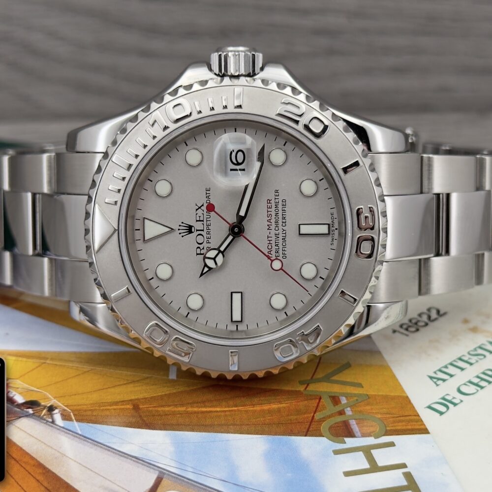 Rolex Yatchmaster 16622 box and papers