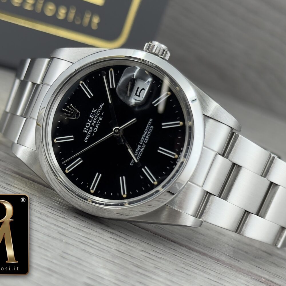 Rolex Date 15000 black dial