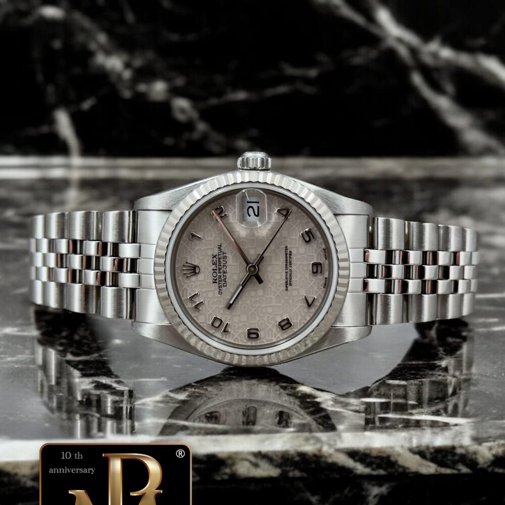 Rolex datejust 68274 31mm jubilee dial