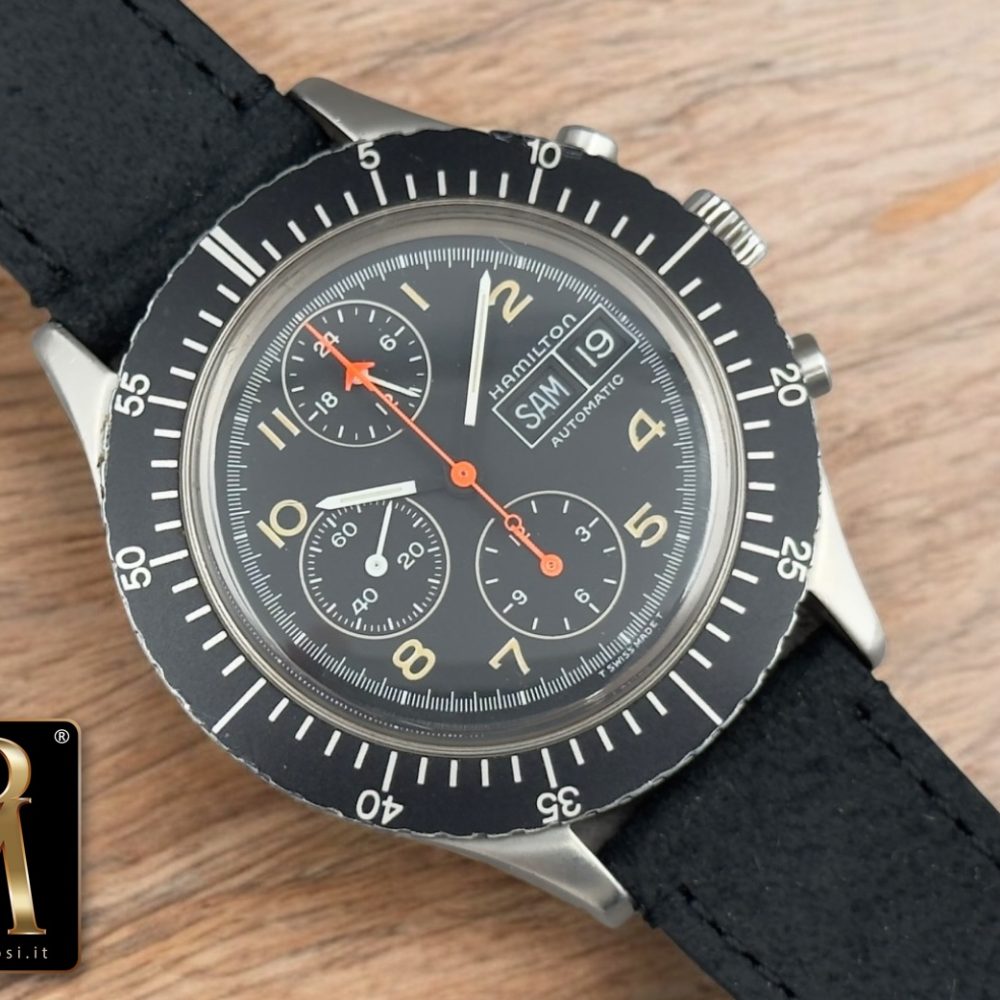 Hamilton chrono pilot lemania 5100 266