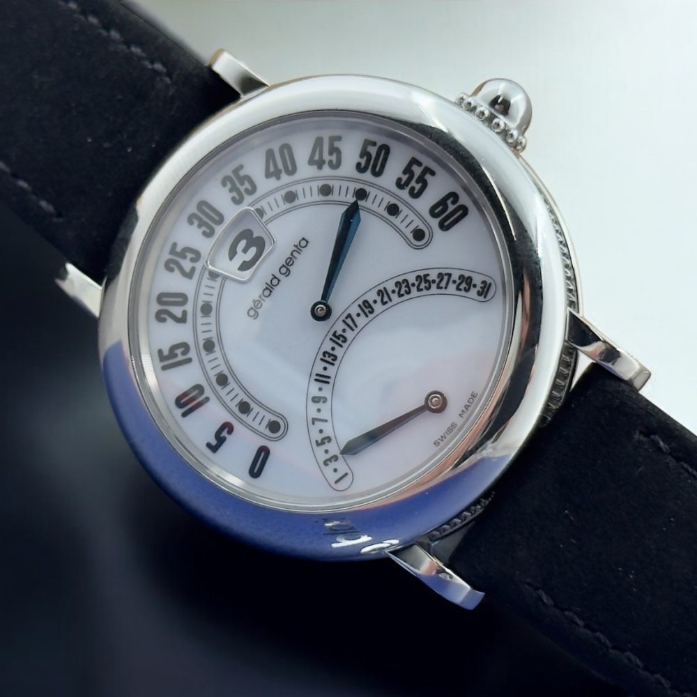 Gerald Genta Biretro G3734 rare dial full set2