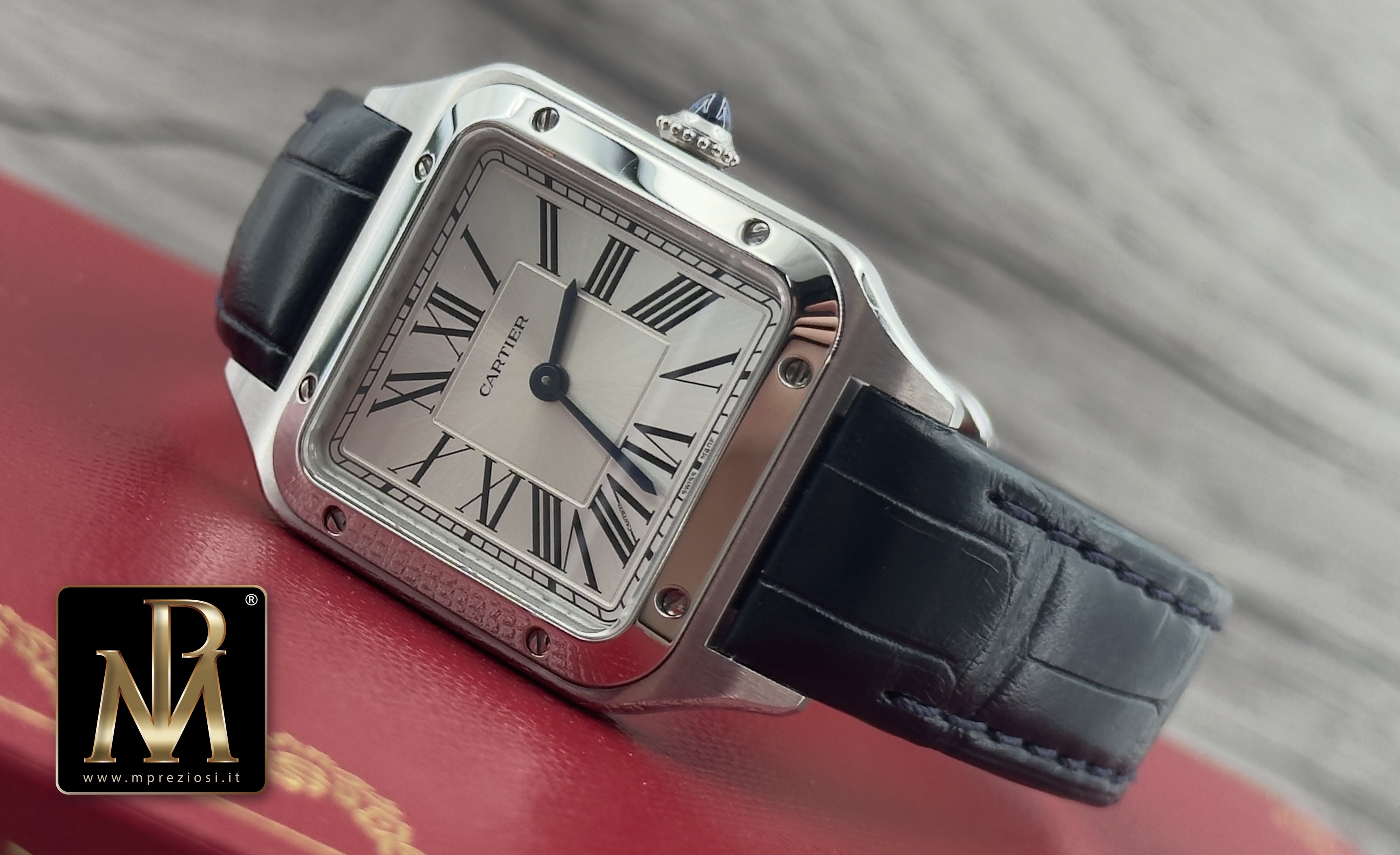 Cartier Santos Dumont WSSA0023 like new mpreziosi segrate