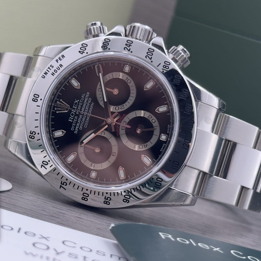 Rolex Daytona 116520 NOS full stickers Z serial mpreziosi segrate