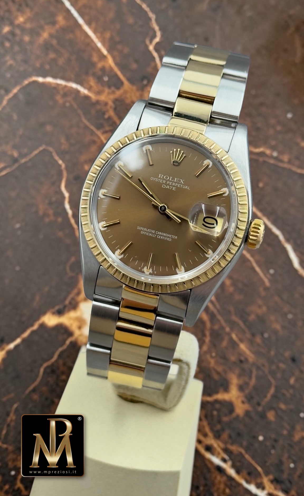 Rolex Date 1505 box and papers pisa mpreziosi watches13