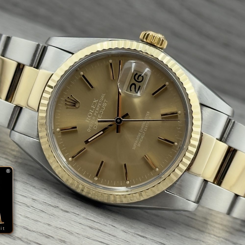 Rolex Datejust 16013 acciaio e oro revisionato7