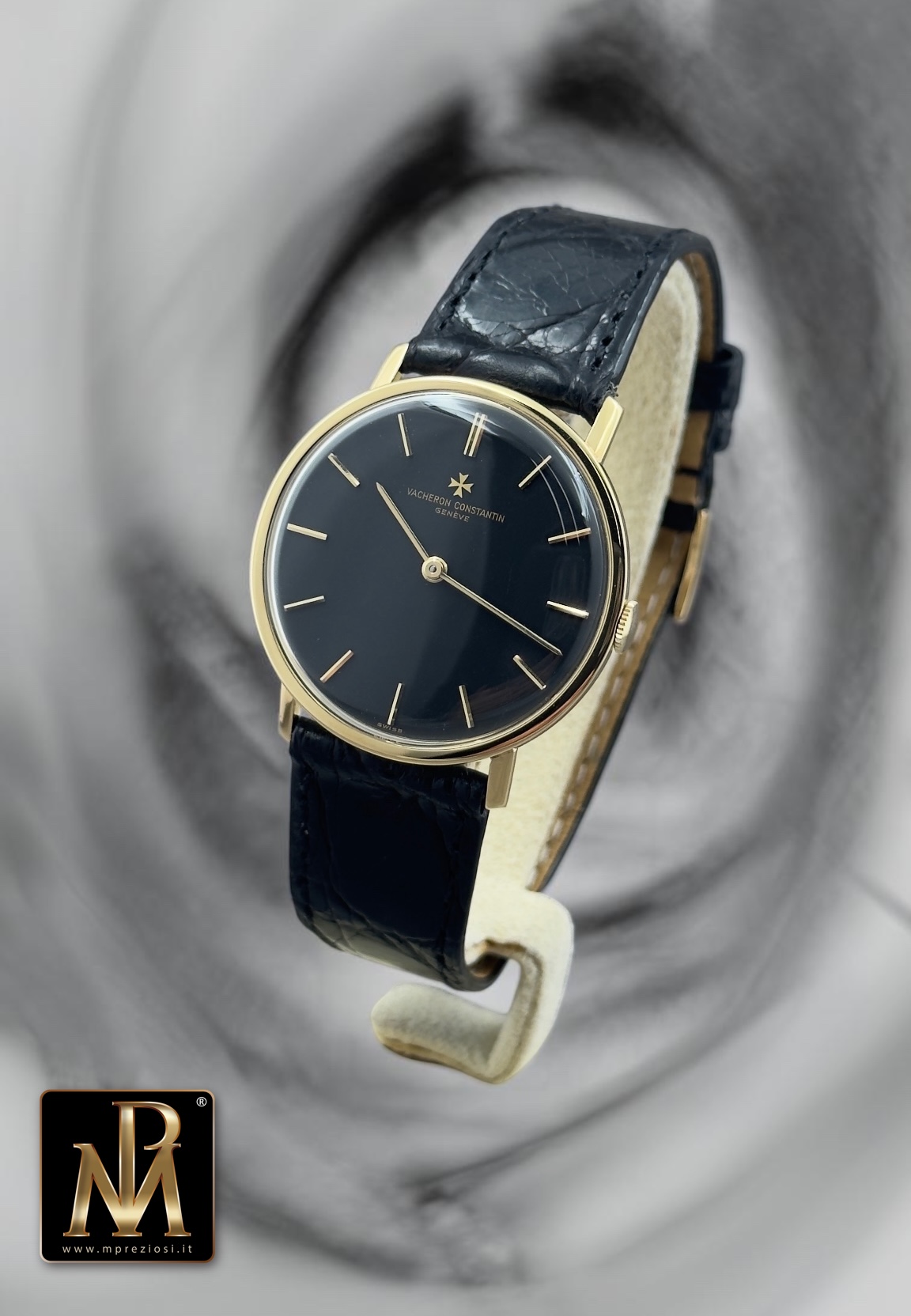 Vacheron Constantin 7811 18kt gold black matt dial with papers mpreziosi10