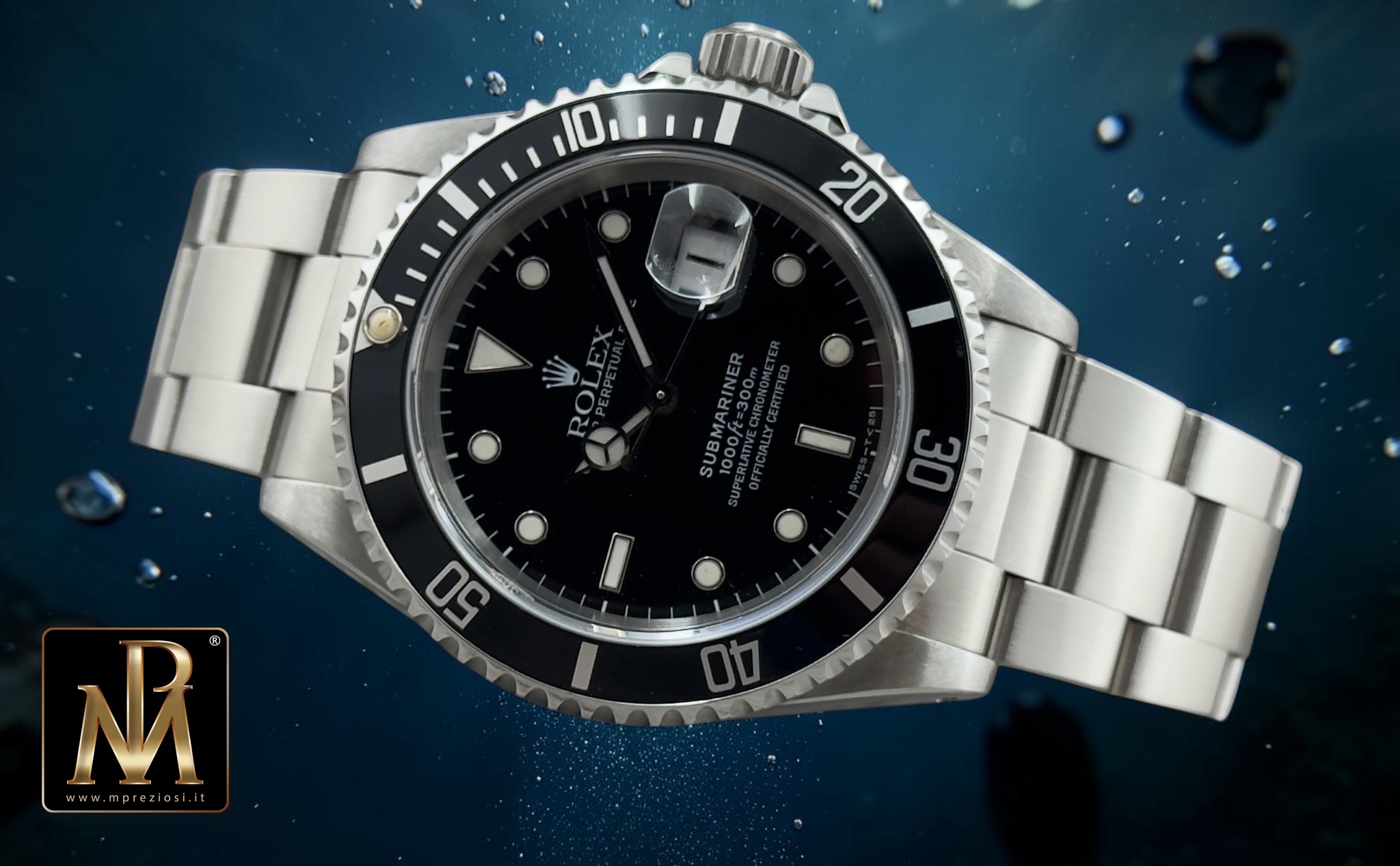 Rolex submariner 16610 trizio Seriale W7