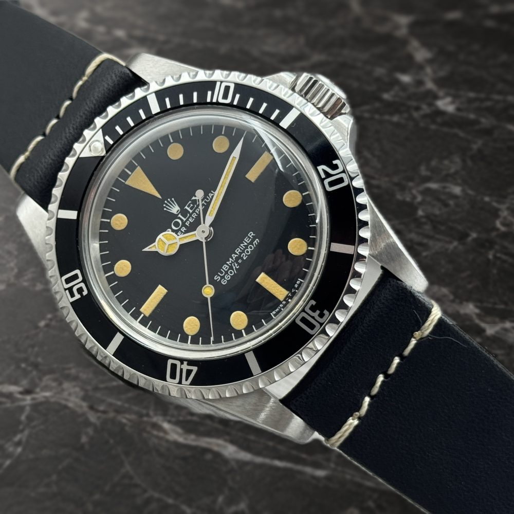 Rolex Submariner 5513 MK5: vista tre quarti