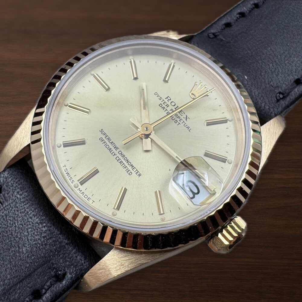 Rolex Datejust 31 ref. 68278 – Oro giallo 18 kt, circa 1985
