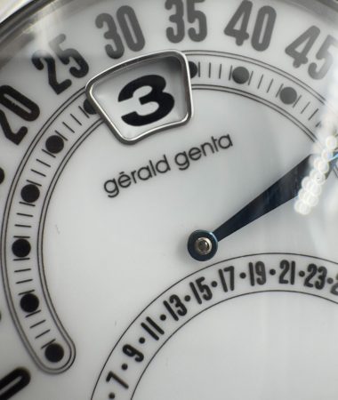 Gerald Genta Biretro G3734 rare dial full set9
